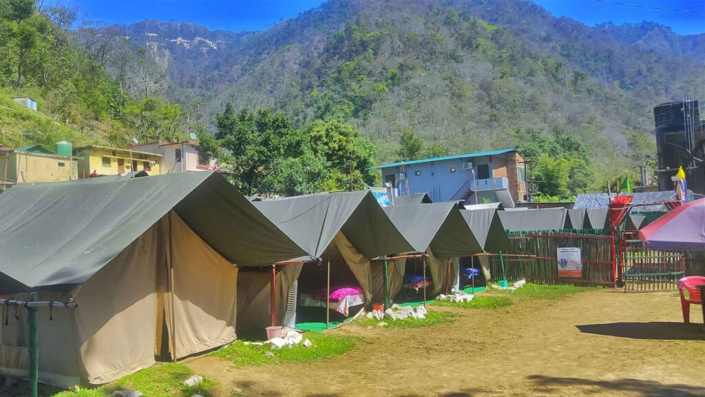 camping site and spot in rishikesh